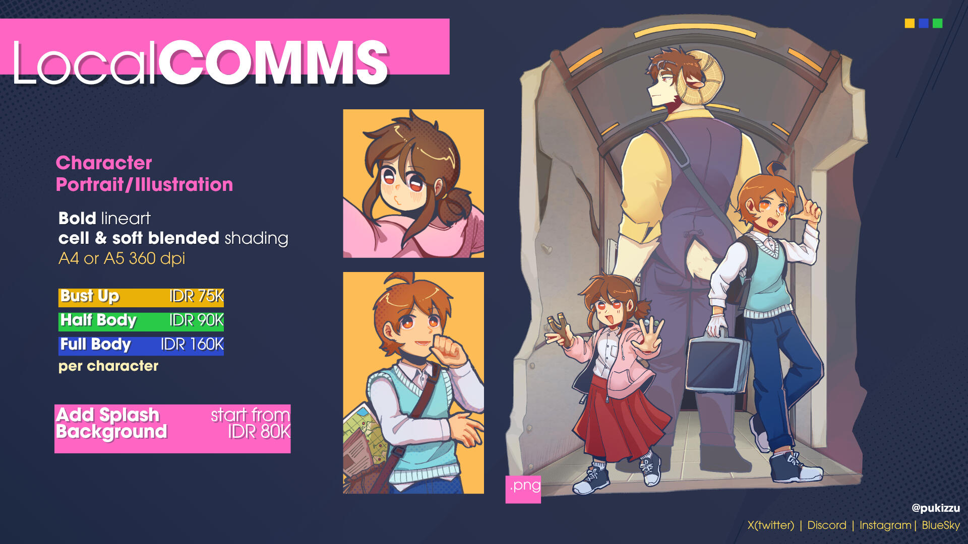 ILLUST COMMS ILLUST COMMS